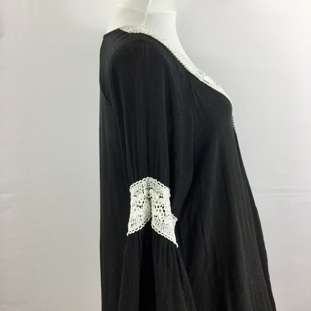 Umgee Bohemian Tunic Peasant Top Blouse Size 1XL - Picture 10 of 13